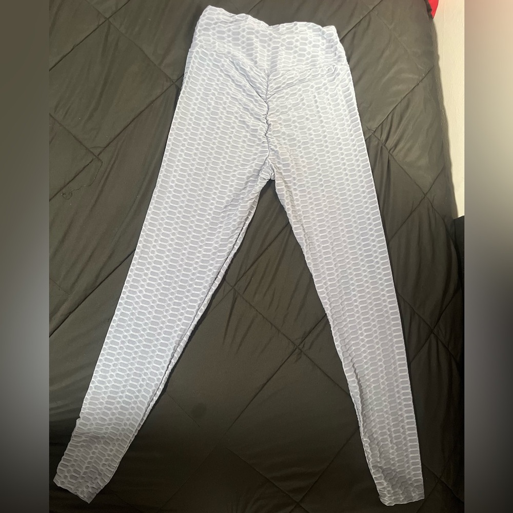 High Waist Waffle Knit Leggings